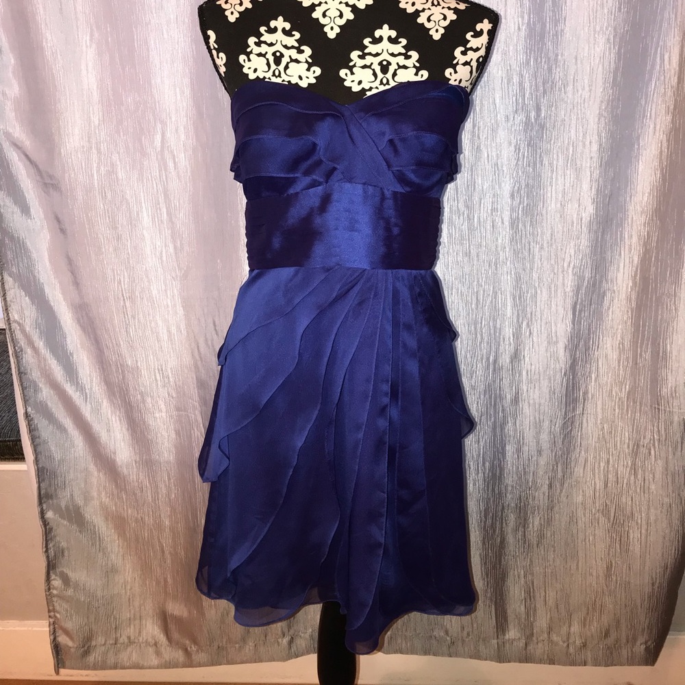 Cache Blue Sweetheart Dress